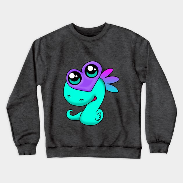 Baby Dragon Crewneck Sweatshirt by Digifestas